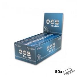 OCB Rolling paper X-PERT SIMPLE blue - 50pcs