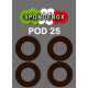 Spongebox zaščitni obroček POD 25 - 1 kos
