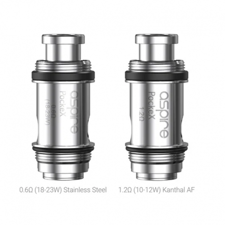 Aspire PockeX Box replacement coil - 5pcs