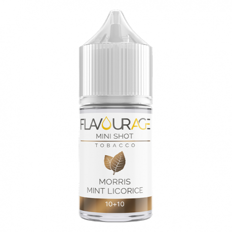 Flavourage Morris Mint Licorice - Mini Shot 10+10