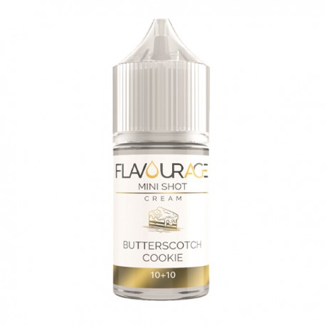 Mini Vape Shot 10+10 Flavourage Butterscotch Cookie
