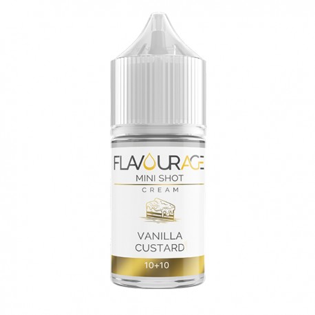 Mini Vape Shot 10+10 Flavourage Vanilla Custard