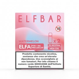 ElfBar ELFA Pod Prericaricata - Watermelon - 20mg/ml - 2pz