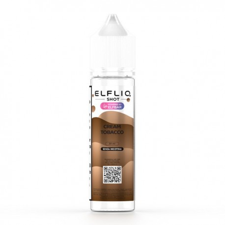 ELFLIQ Shot Cream Tobacco - Mix and Vape - 20ml