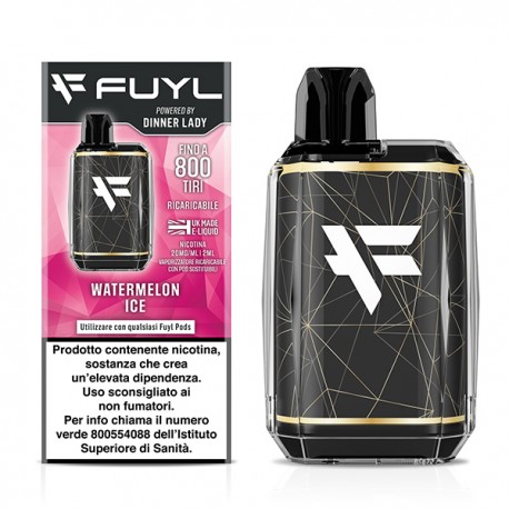 Dinner Lady Fuyl Pod Kit con Watermelon Ice Precaricata - 20mg/ml