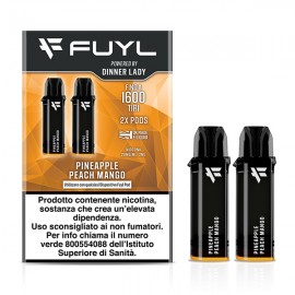 Dinner Lady Fuyl Pod Precaricata - Pineapple Peach Mango - 20mg/ml - 2pz