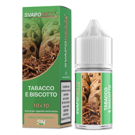 SvapoNext Mr. Tobacco Tabacco e biscotto - Mini Shot 10+10