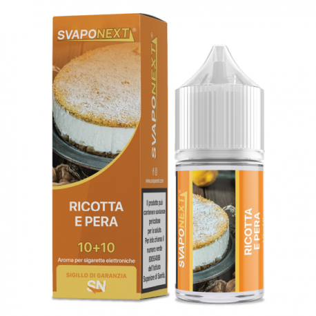 SvapoNext Mr. Cake Ricotta e pera - Mini Shot 10+10