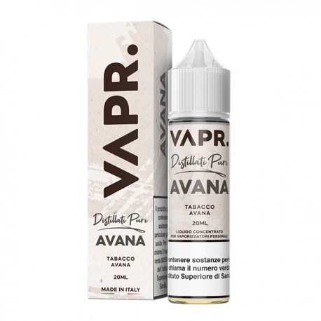 VAPR. Tabacco Avana - Distillati Puri - Vape Shot 20ml