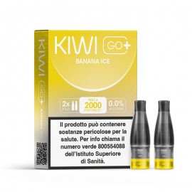 Kiwi Go Plus Pod Precaricata - Banana Ice - 2ml - 2pz