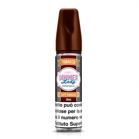 Dinner Lady Cafè Tobacco - Vape Shot 20ml