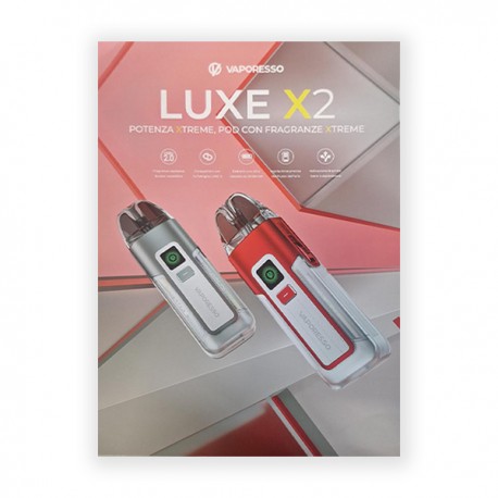 Vaporesso Luxe X2 Poster - 1pz
