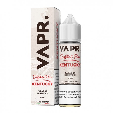 VAPR. Tabacco Kentucky - Čisti distilati - Vape Shot 20ml