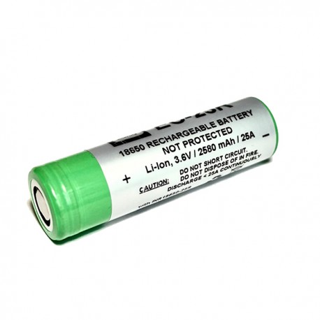 Samsung INR-25R 18650 2500mAh senza pin