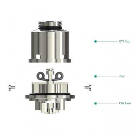 iSmoka Eleaf RTA cap per Lemo 3 -5pz