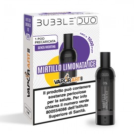 Vaporart Bubble Duo Pod Precaricata - Mirtillo Limonata Ice - 1pz