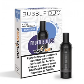 Vaporart Bubble Duo Pod Precaricata - Frutti Blu Ice - 1pz