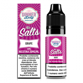 Dinner Lady Nic Salts Grape - 10ml