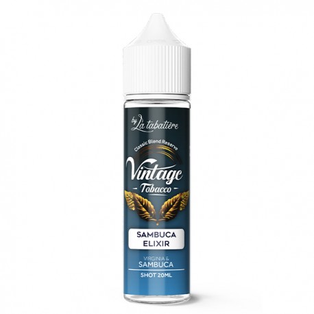 Aroma Svapo Sambuca Elixir - Vintage Tobacco - Shot 20 in 60ml