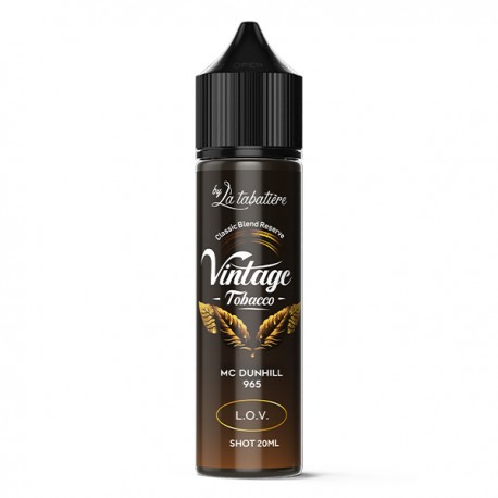 Aroma Svapo Mc Dunhill 965 - Vintage Tobacco - Shot 20 in 60ml