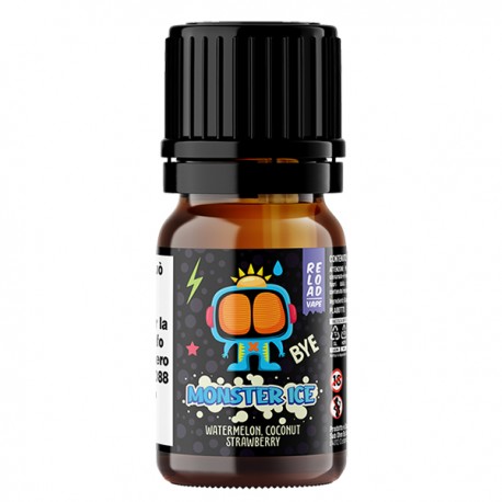 Reload Vape Flavor Monster Ice Watermelon Coconut Strawberry - 10ml
