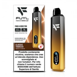 Dinner Lady Fuyl SL. S.Kit con Pod Classic Tobacco Precaricata - 20mg/ml