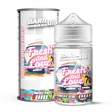 Eliquid France Baril Garage Oil 66 Fresh and Love - Vape Shot -