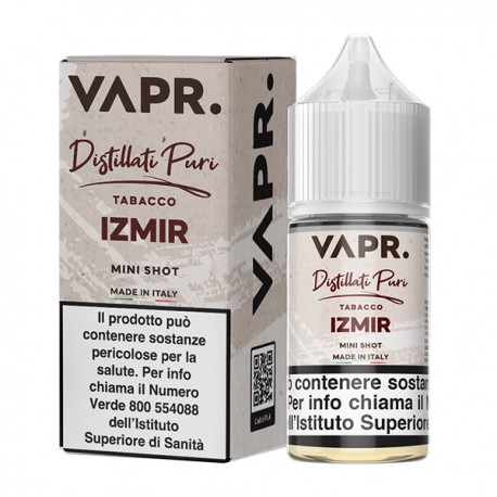 VAPR. Tabacco Izmir - Distillati Puri - Mini Shot 10+10