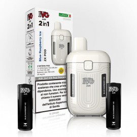 IVG Air Starter Kit Cream White - Blue Raspberry Ice
