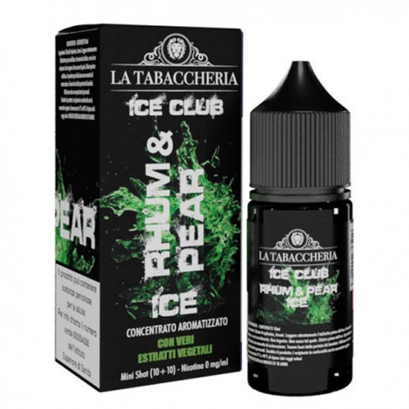 La Tabaccheria - Ice Club - Rhum & Pear Ice - Mini shot 10+10