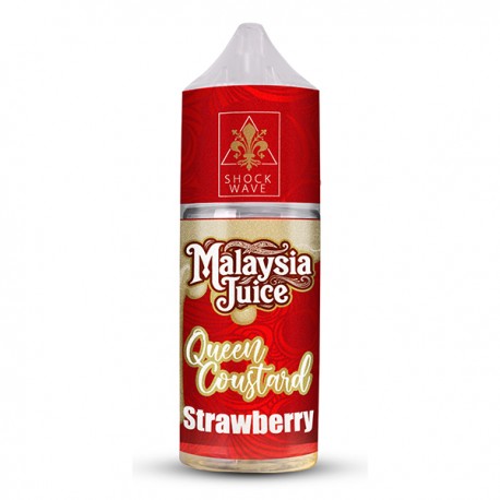 Shock Wave Malaysia Juice Queen Coustard Strawberry - Mini Shot