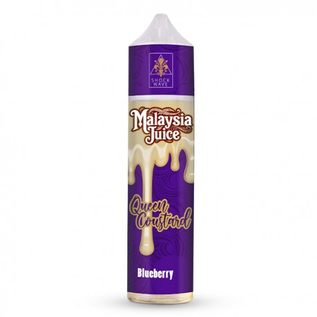 Shock Wave Malaysia Juice Queen Coustard Blueberry - Vape Shot