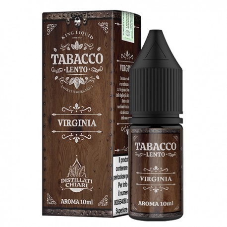 King Liquid - Tabacco Lento - Aroma Virginia - 10ml
