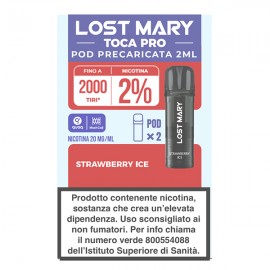 Lost Mary Toca PRO Pod Precaricata - Strawberry Ice - 2pz