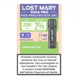 Lost Mary Toca PRO Pod Precaricata - Lemon Ice Tea - 2pz