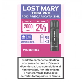 Lost Mary Toca PRO Pod Precaricata - Mix Berries - 2pz