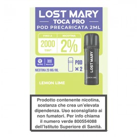 Lost Mary Toca PRO Pod Precaricata - Lemon Lime - 2pz