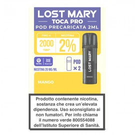 Lost Mary Toca PRO Pod Precaricata - Mango - 2pz