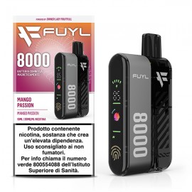 Dinner Lady Fuyl 8000 Starter Kit con Pod Precaricata Mango