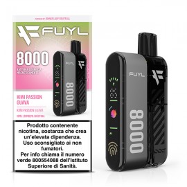 Dinner Lady Fuyl 8000 Starter Kit con Pod Precaricata Kiwi