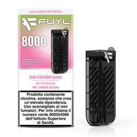 Dinner Lady Fuyl 8000 Pod Precaricata - Kiwi Passion Guava - 1pz