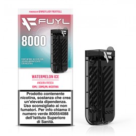 Dinner Lady Fuyl 8000 Pod Precaricata - Watermelon Ice - 1pz