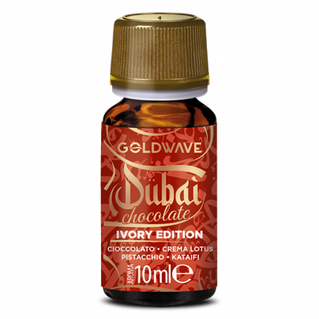 Goldwave Flavour Dubai Chocolate Ivory Edition - 10ml