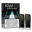 Kiwi Air Pod Precaricate - Blue Razz Lemonade - 2ml - 2pz