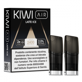Kiwi Air Pod Precaricate - Latte Ice - 2ml - 2pz