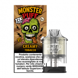 Monster Puff Prefilled Pod Creamy Tobacco - 10ml - 1pc