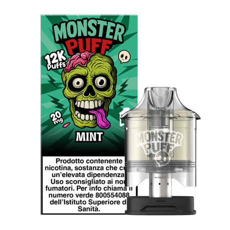 Monster Puff Prefilled Pod Mint - 10ml -1pc