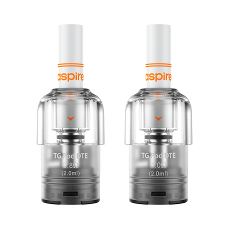 Aspire TG Replacement pod for Cyber G Slim DTE - Filter Version - 2ml - 2pc