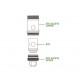 Vaporesso resistenza EUC Mini in Clapton per Drizzle - 1.4ohm -